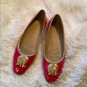 Lilly Pulitzer rare elephant flats
